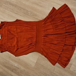 Ramy Brook Rust Colored Dress